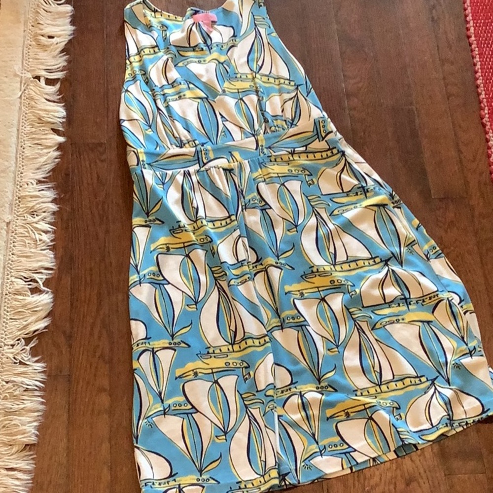 Lilly Pulitzer Sailboat Print Mini Dress - Picture 5 of 6